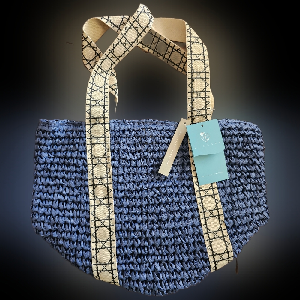 Large Beach Straw Bag